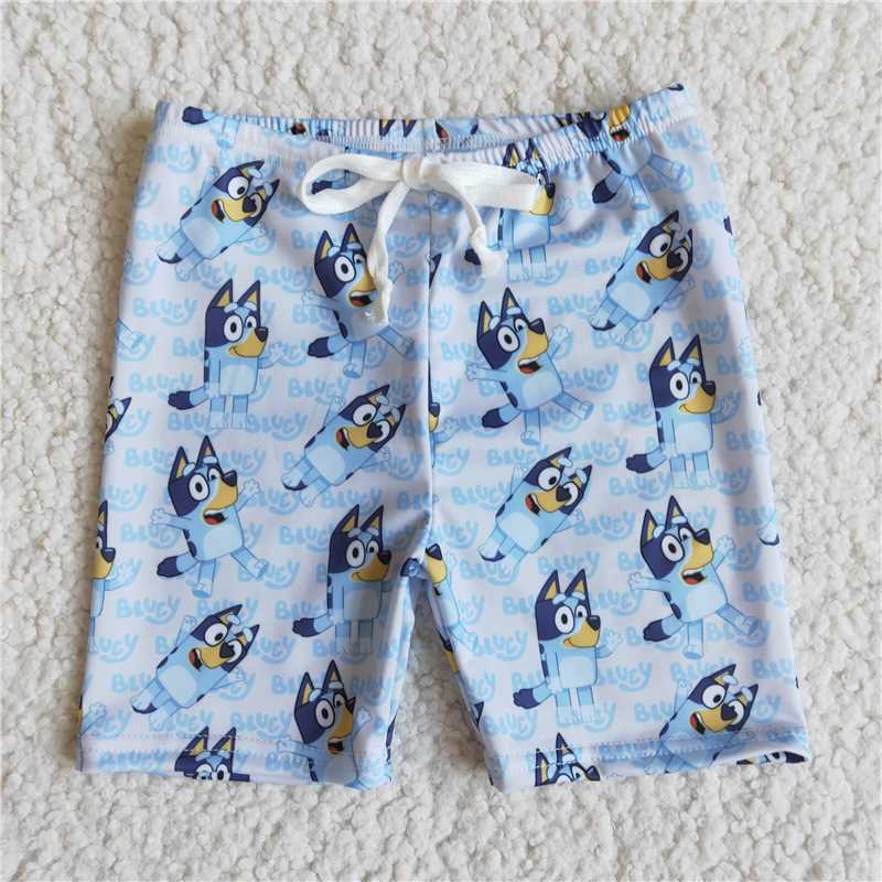 boy's cartoon swim shorts