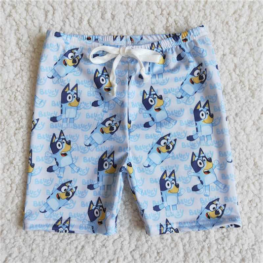 boy's cartoon swim shorts