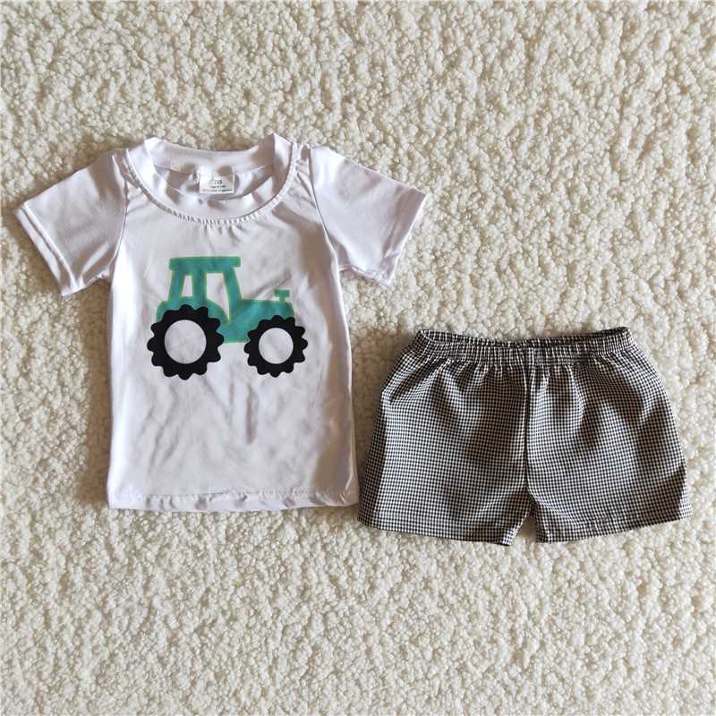 White Truck Short Sleeves