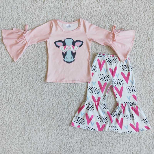 pink cow color Valentine's Day outfits