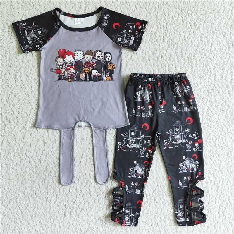 C1-3 boys clothing cartoon print short sleeve long prints baby clothing milk silk