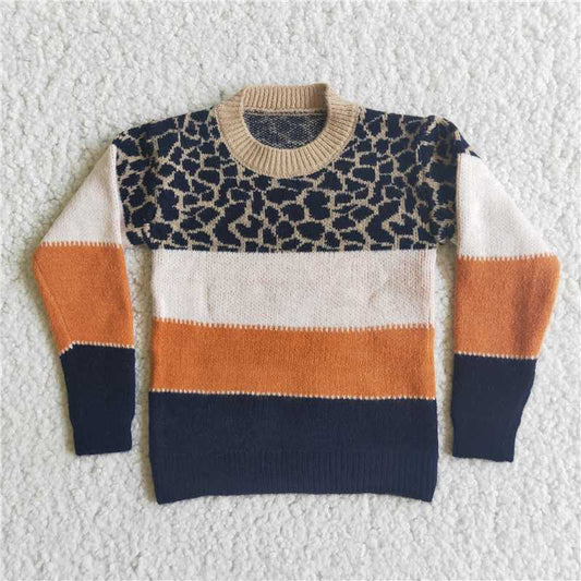 6 A0-15 boys  clothing long sleeve sweater