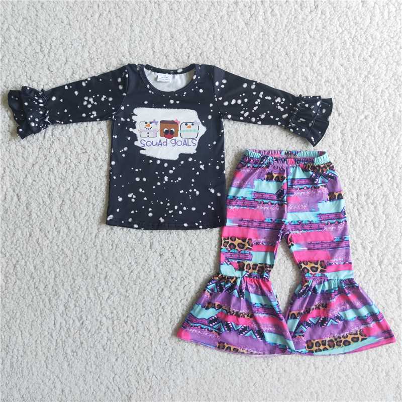 black bleached shirt top tie dye striped girl set