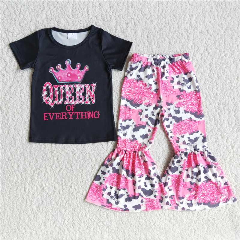 B2-13 girls clothing cartoon print short sleeve long prints baby clothing milk silk