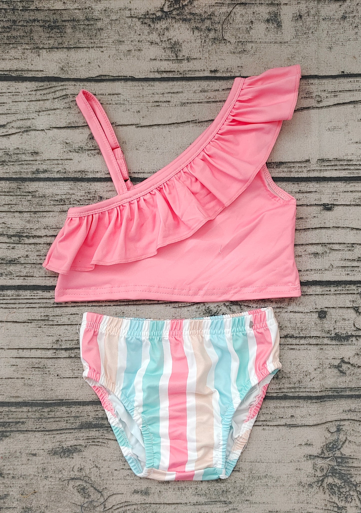 pink swim outfits