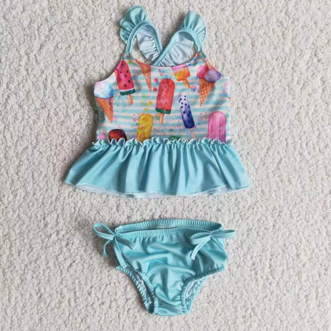 ice cream swim girls ouutfits