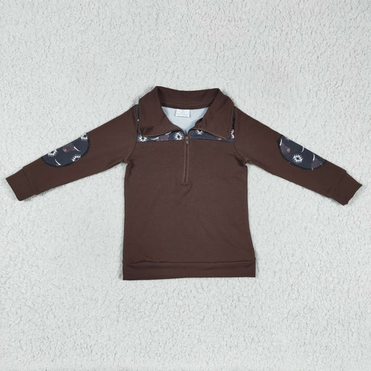 RTS NO MOQ ETA 5/7days Arrived BT0115 boys polo shirt long sleeve top milk silk