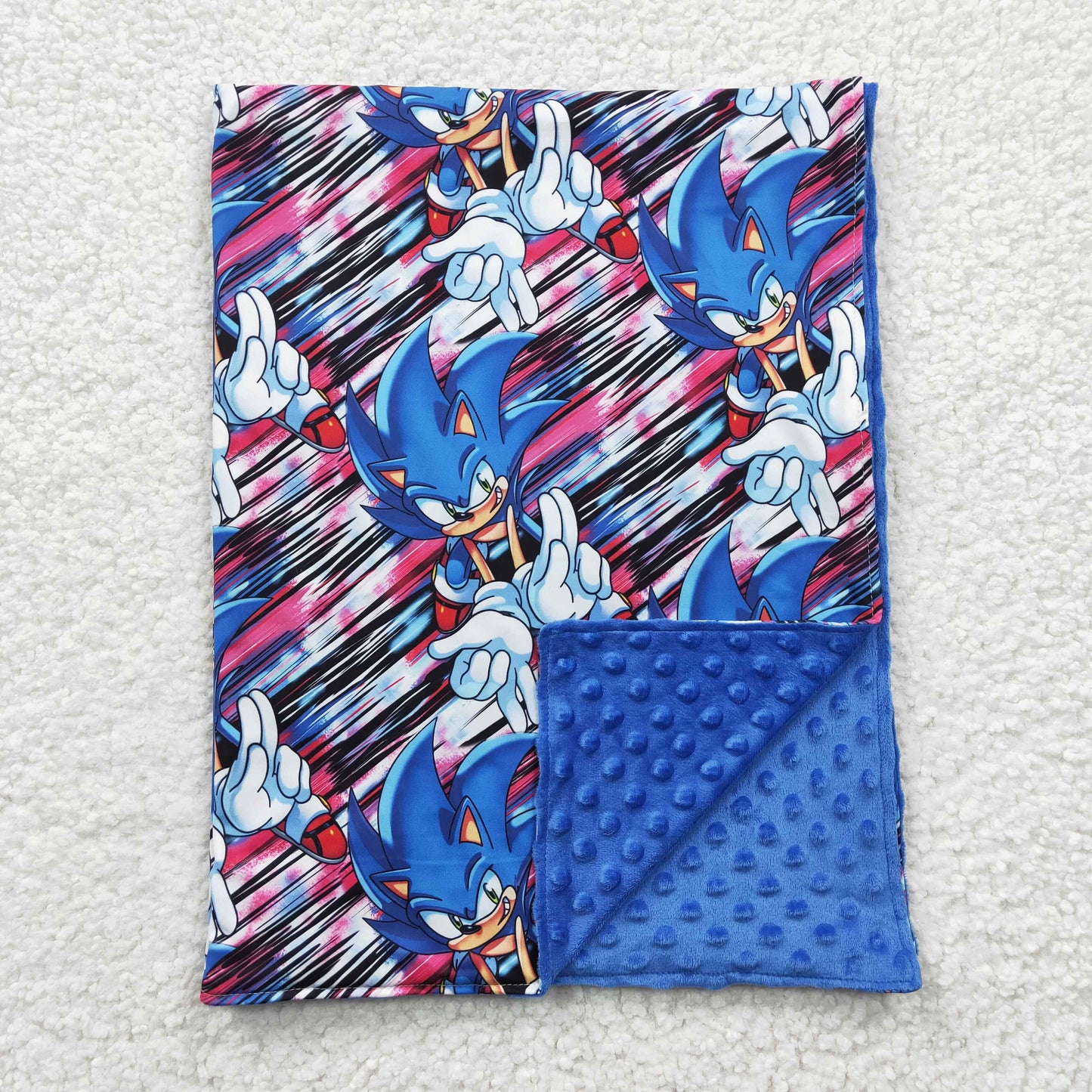 BL0038 SONIC blue blanket