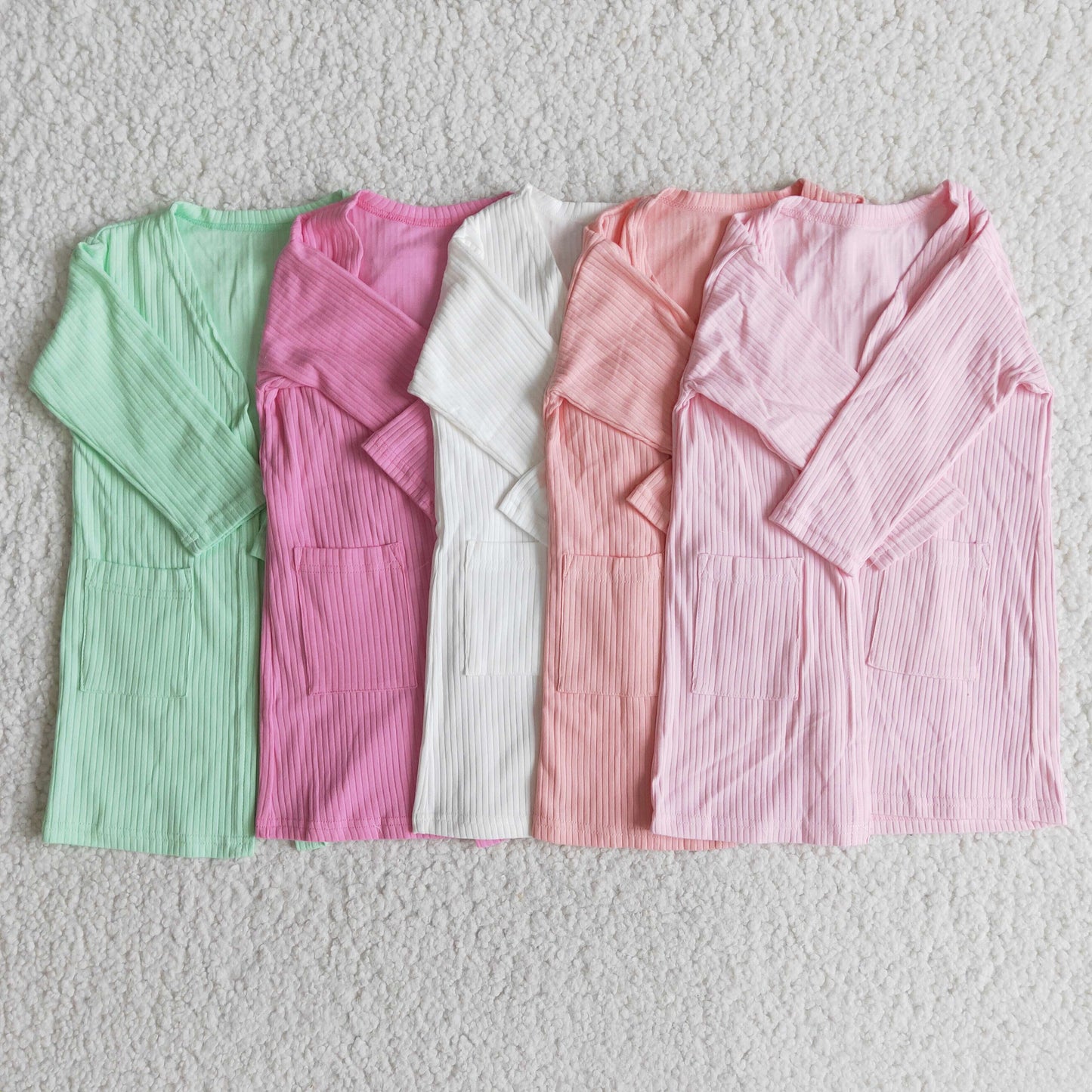 white color coat with pocket cotton