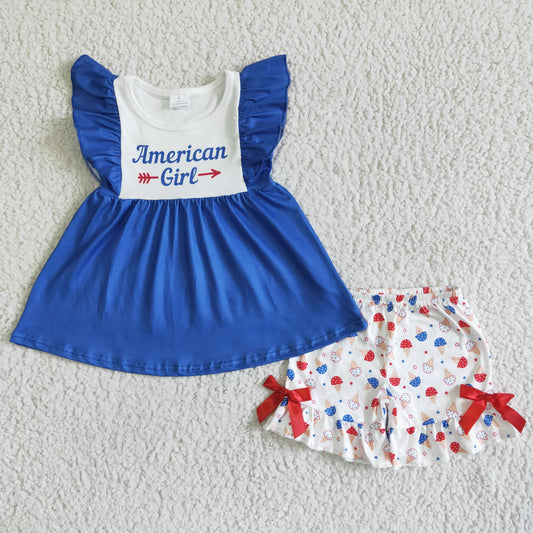 july 4th new design girls outfits
