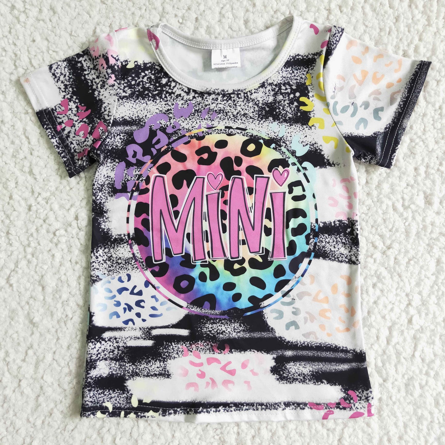 GT0004 Girls MiNi Black Short Sleeves