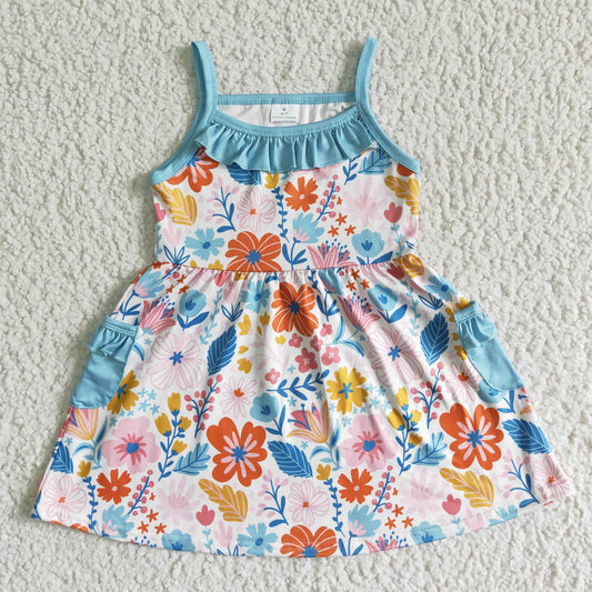 flowers summer dress