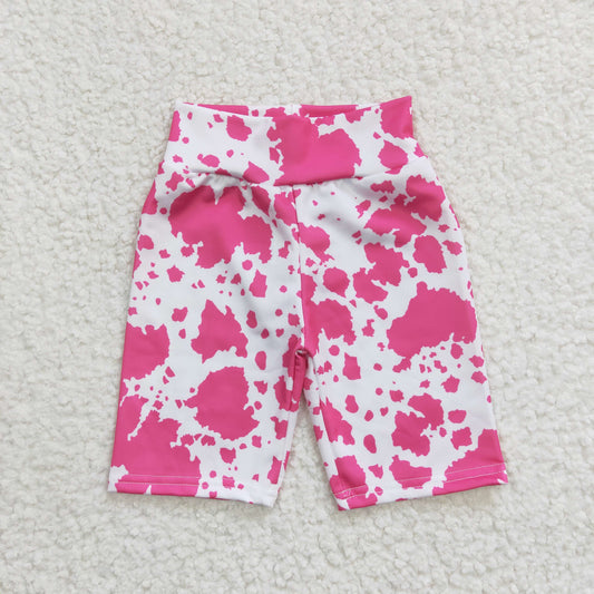 SS0029 Girls' pink cycling pants