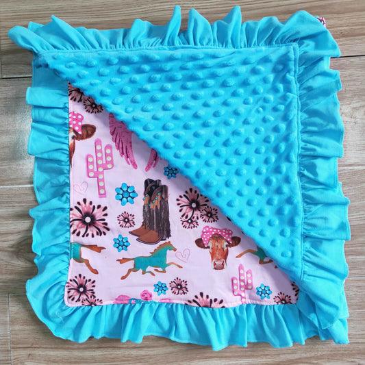 new cow blanket 76*76cm