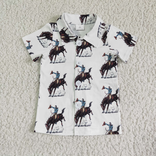 BOYS COW T-SHIRT
