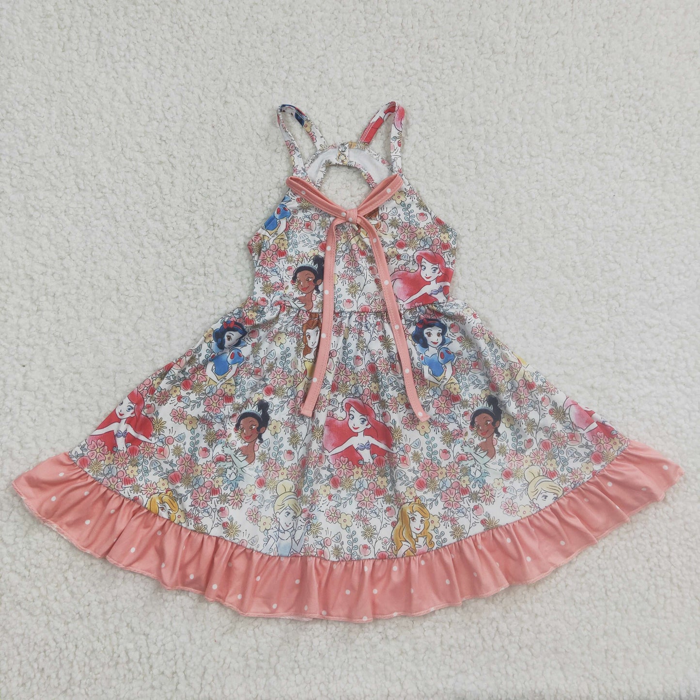 GSD0284 Snow White Floral Slip Dress