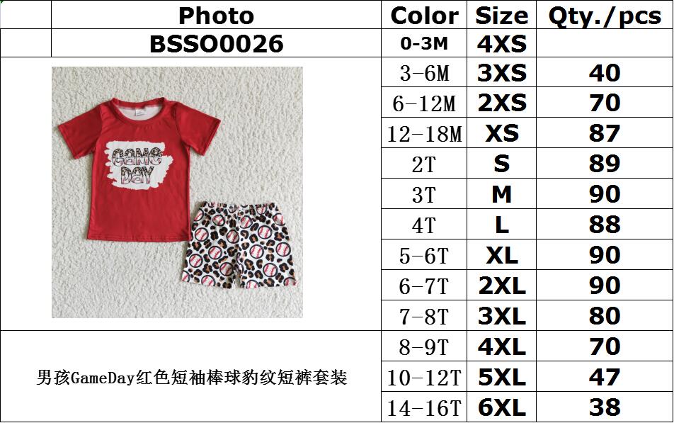 gamc day boys red outfits