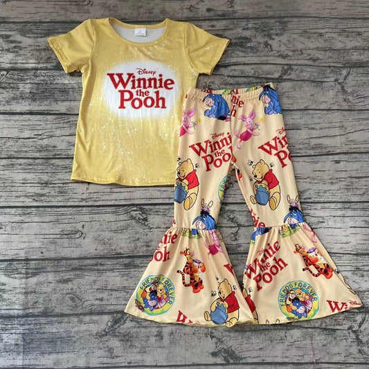 alphabet cartoon yellow outfits