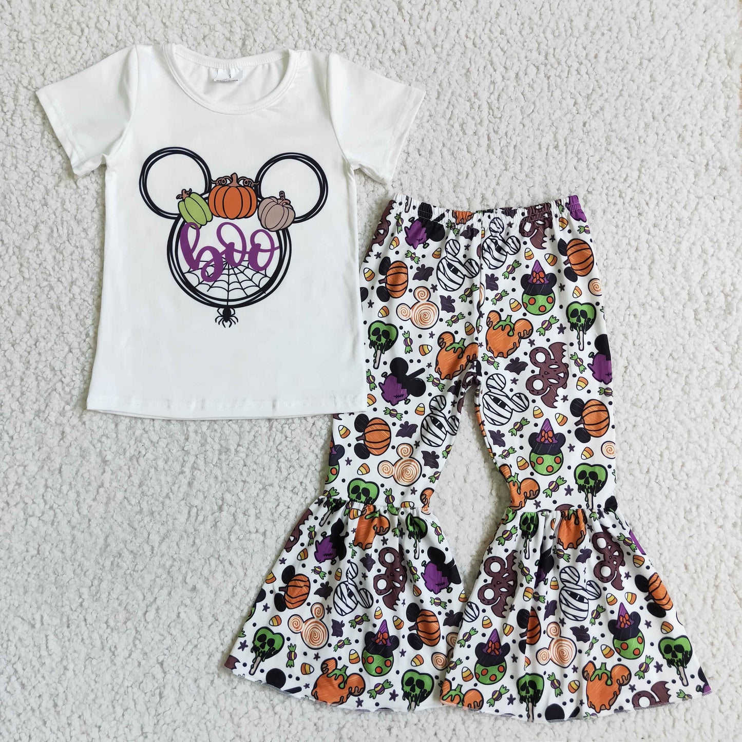 GSPO0146 girl's short sleeve outfit