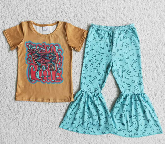 RTS NO MOQ ETA 5/7days Arrived C9-22 children clothes short sleeveless long pants set