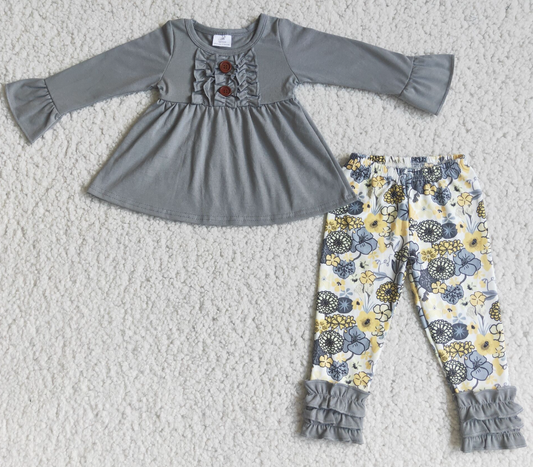 girls clothing long sleeve long pants lotus pants baby girl outfit milk silk