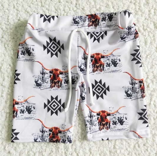 SS0021 baby boys clothing Ink and wash pattern boys swimming pants kids child boutique clothing rts
