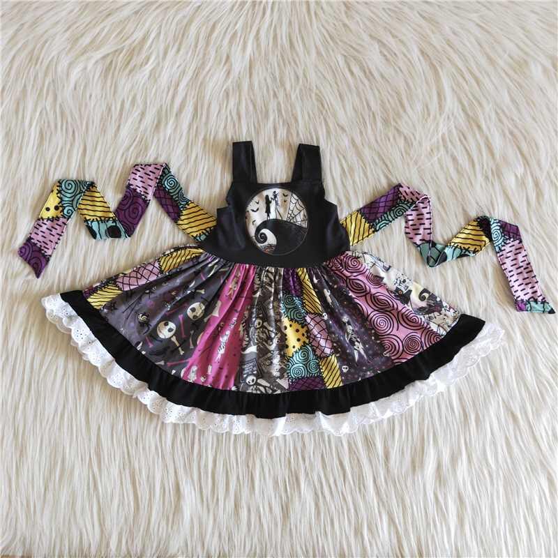 A8-14 Girl Cartoon Shark Skirt