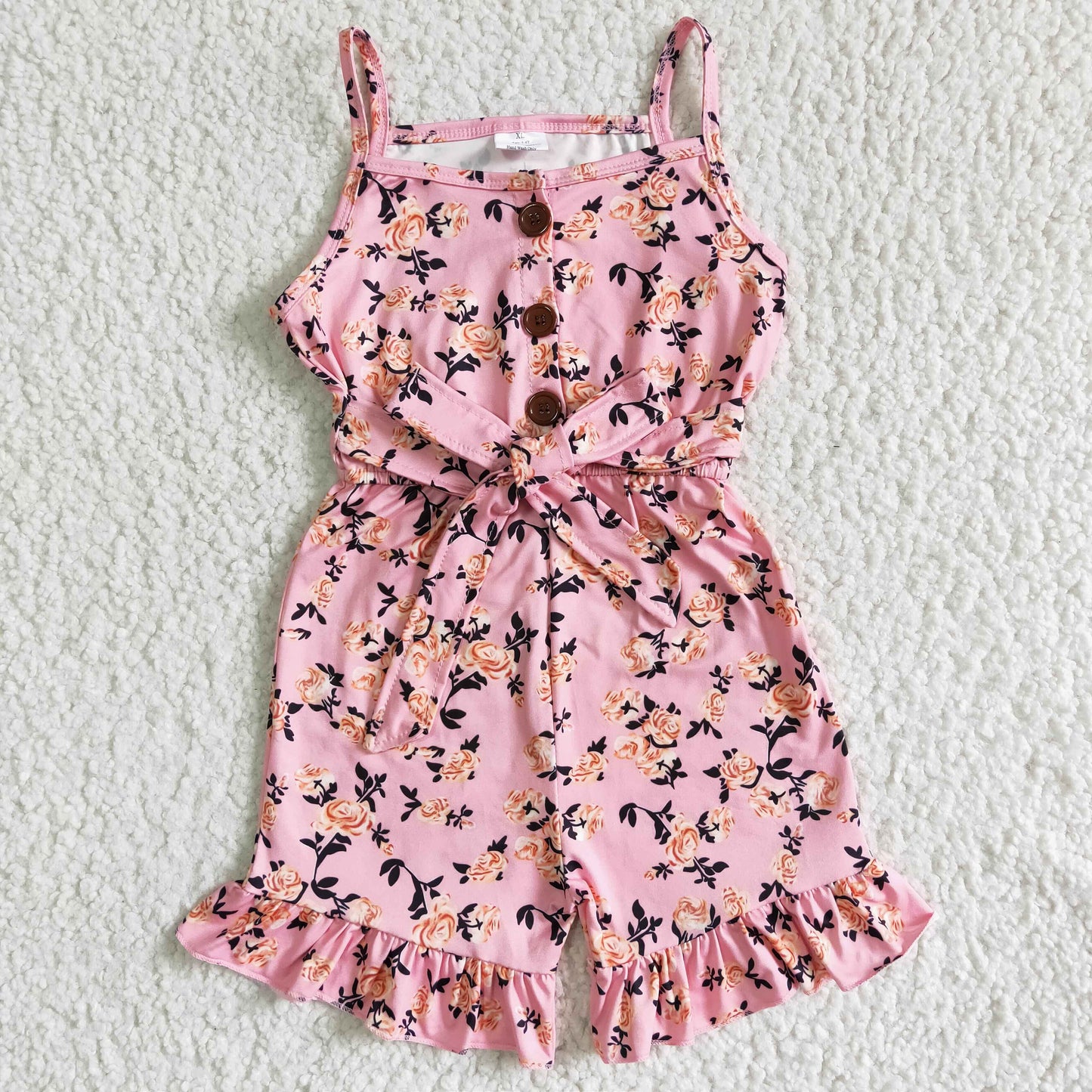 SR0003  flowers summer romper