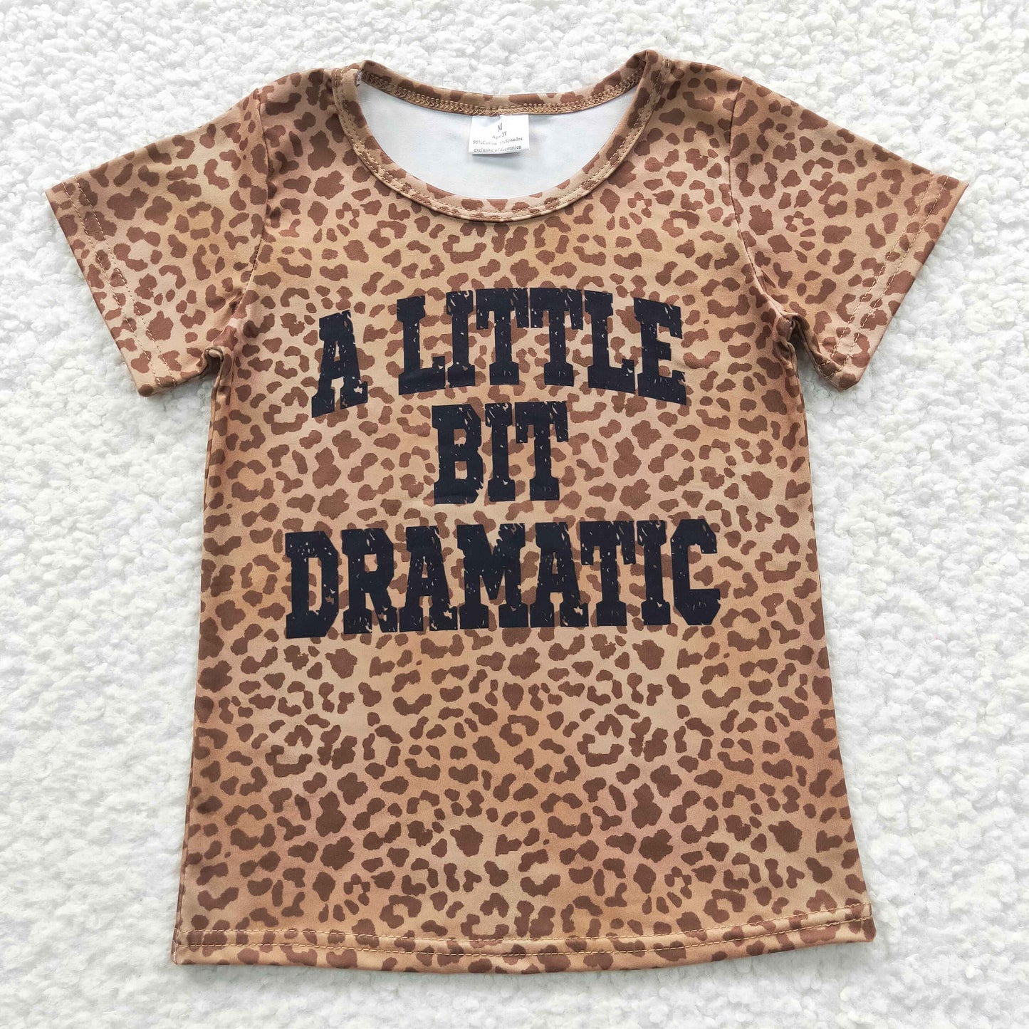 BT0219 leopard print summer t-shirt