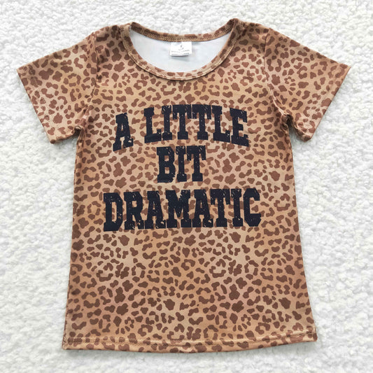 BT0219 leopard print summer t-shirt