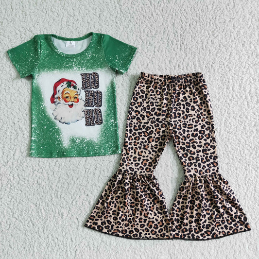 CHRISTMAS GREEN TOP WITH PANTS OUTFITS