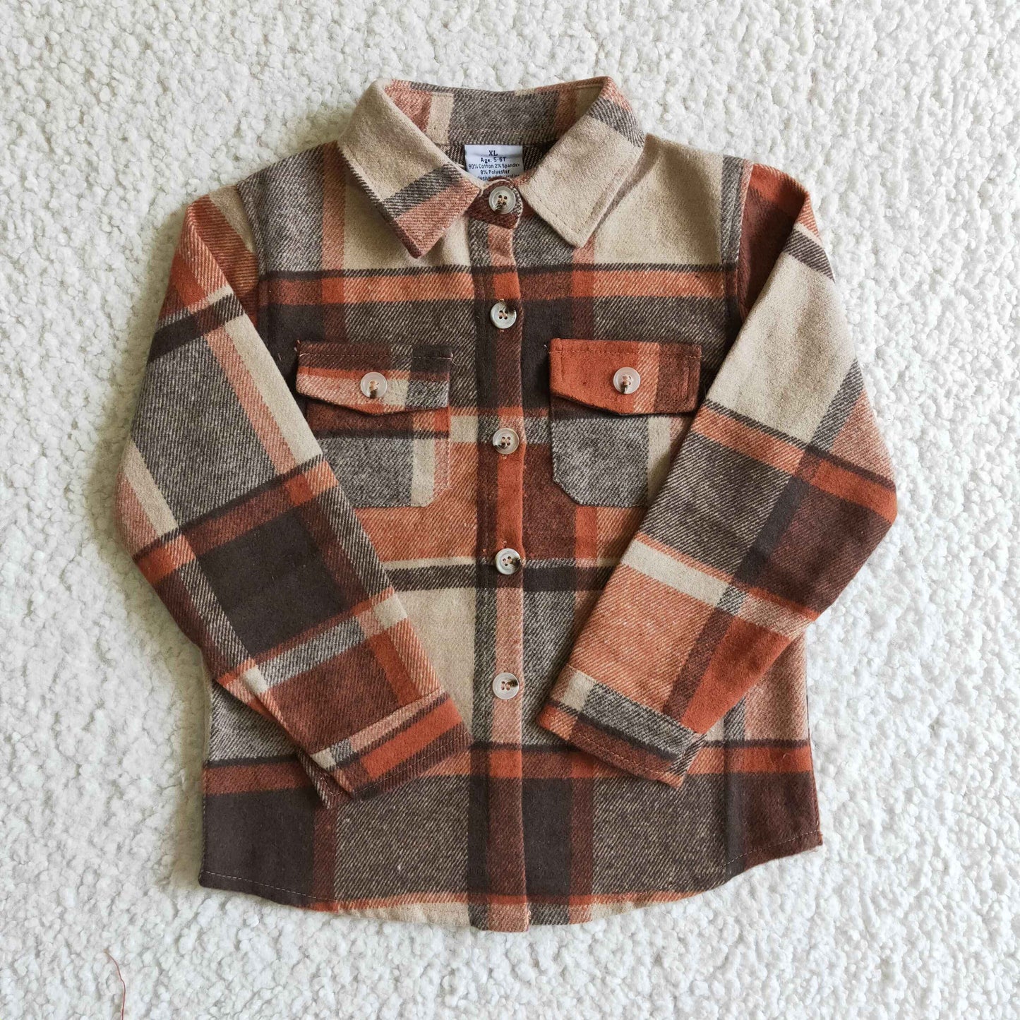 BT0061 boys long sleeve shirt