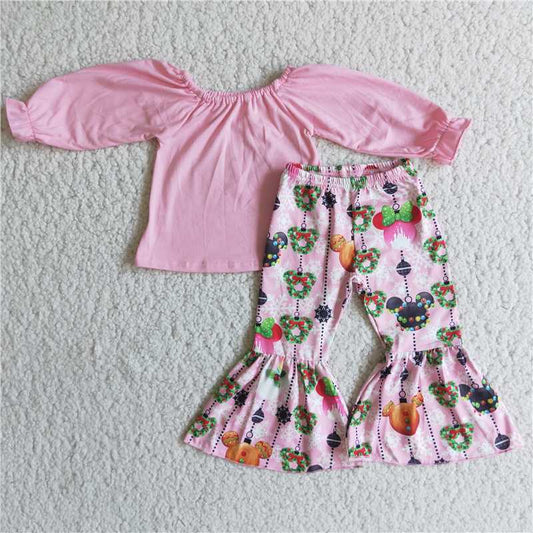 6 C10-20 pink top with long pants outfits
