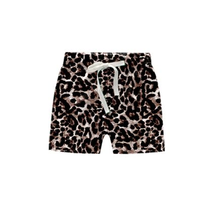 boys  leopard print shorts